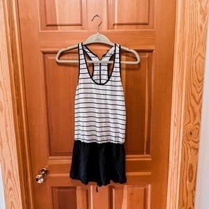 Loft Tank Romper with Zipper